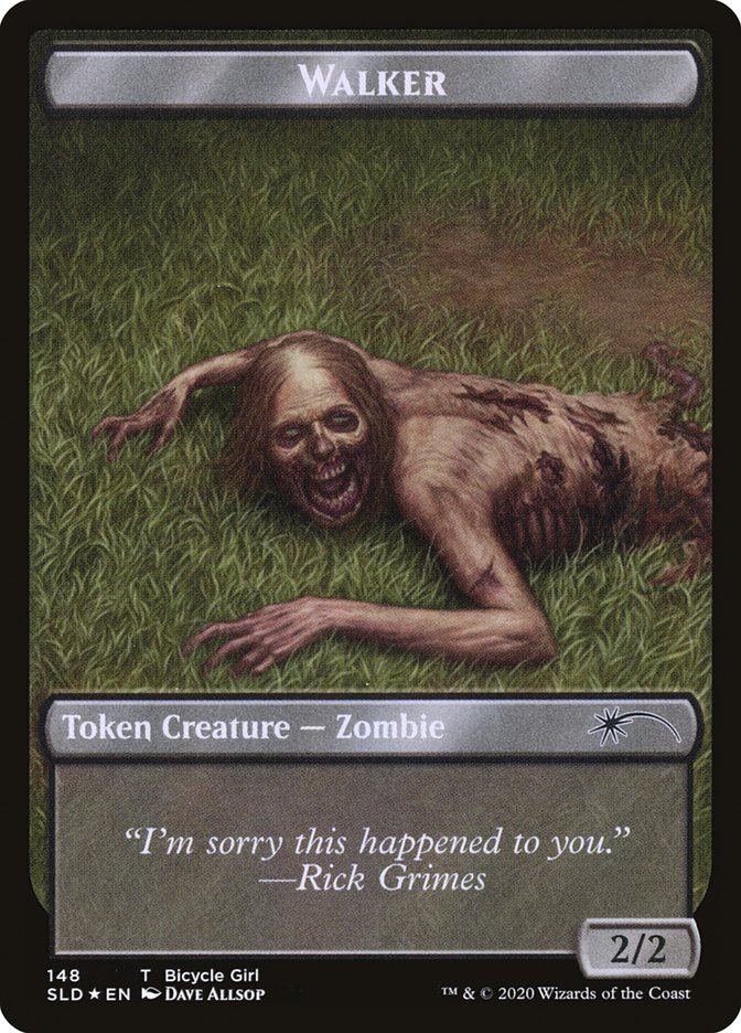 Walker (148 //149) Double-Sided Token [Secret Lair Drop Series] Magic: The Gathering