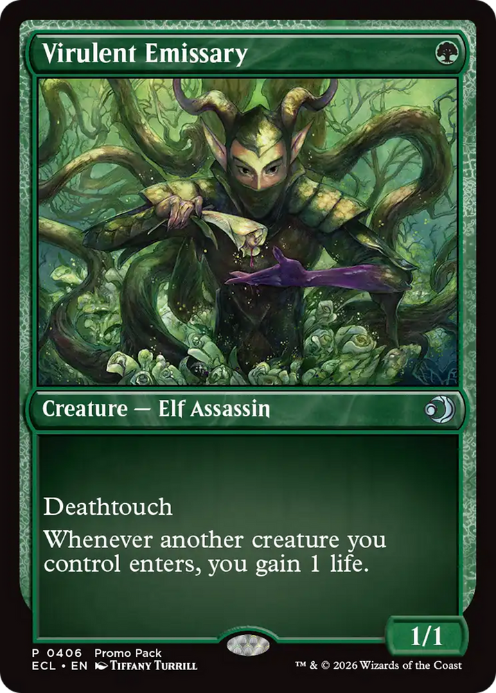 Virulent Emissary [Lorwyn Eclipsed Promos] Magic: The Gathering