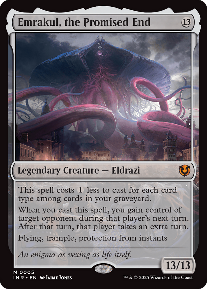 Emrakul, the Promised End [Innistrad Remastered] Magic: The Gathering