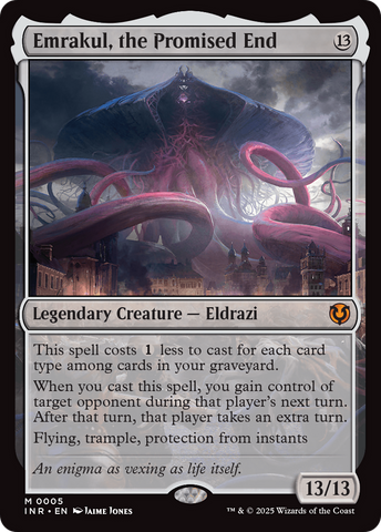 Emrakul, the Promised End [Innistrad Remastered] Magic: The Gathering