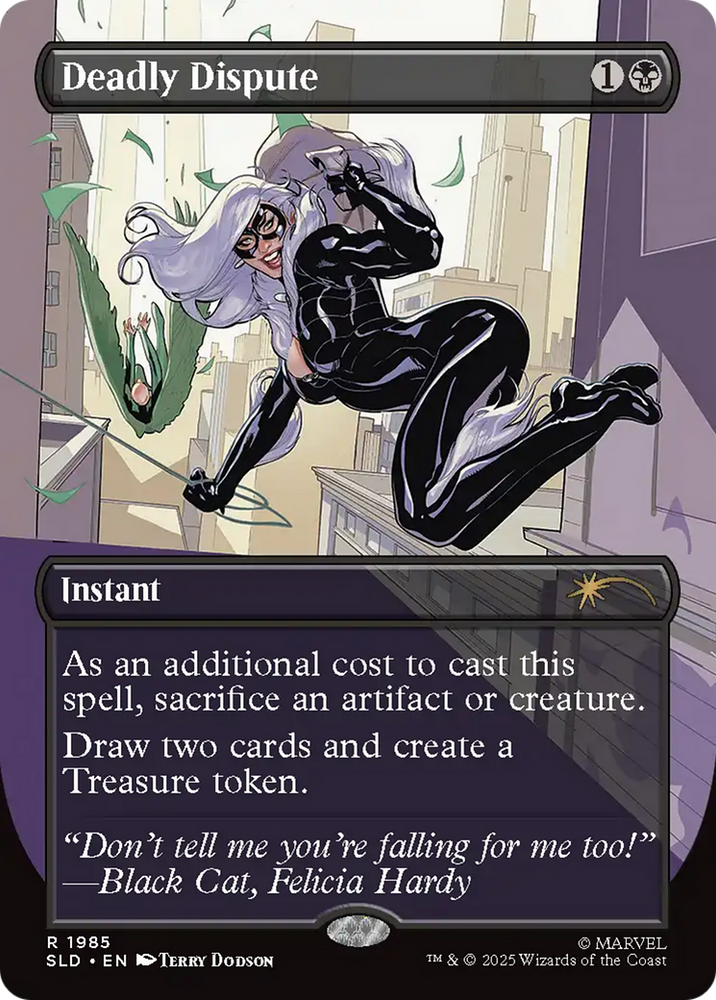 Deadly Dispute (1985) (Rainbow Foil) [Secret Lair Drop Series] Magic: The Gathering