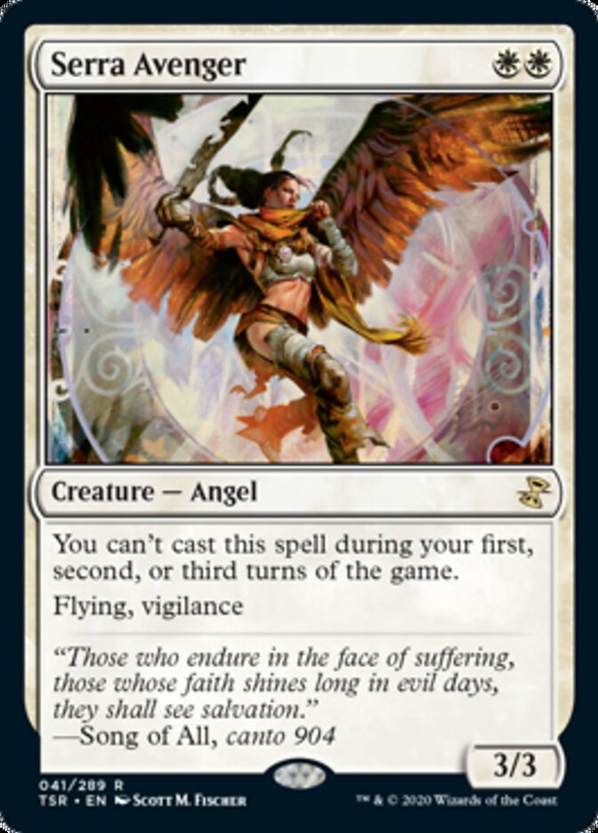 Serra Avenger [Time Spiral Remastered] Magic: The Gathering