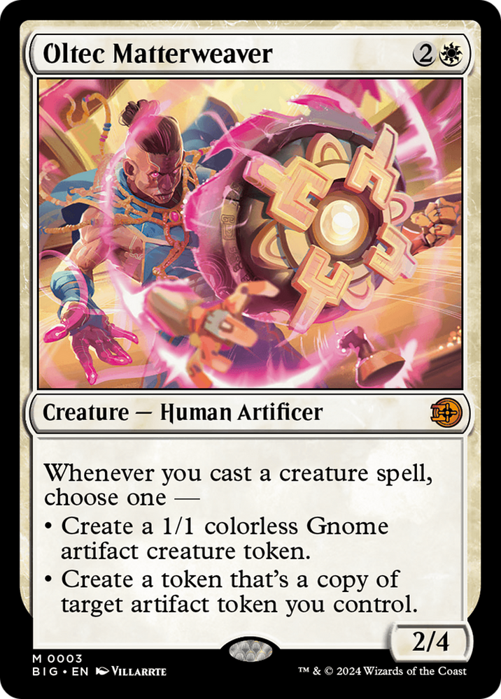 Oltec Matterweaver [Outlaws of Thunder Junction: The Big Score] Magic: The Gathering