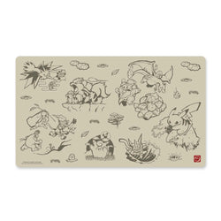 Playmat - Pikachu (Scroll Painting Style) Pokémon