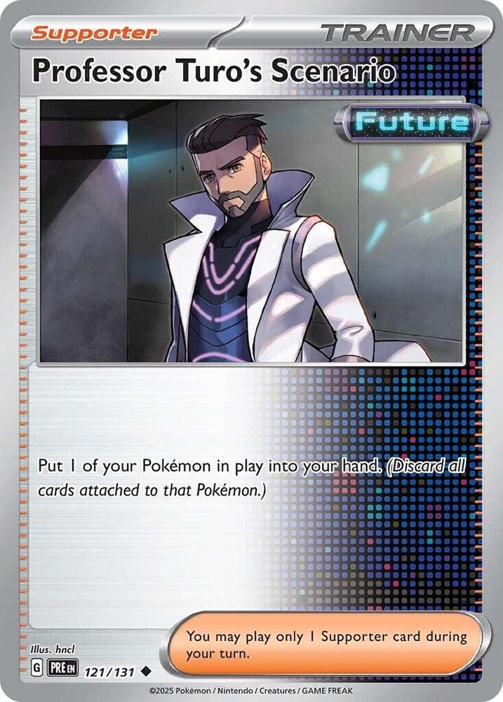 Professor Turo's Scenario (121/131) [Scarlet & Violet: Prismatic Evolutions] Pokémon