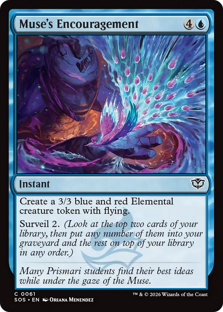 Muse's Encouragement [Secrets of Strixhaven] Magic: The Gathering
