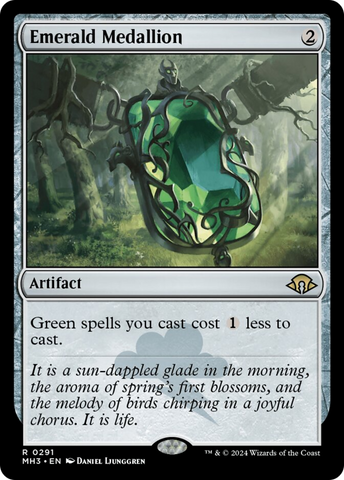 Emerald Medallion [Modern Horizons 3] Magic: The Gathering