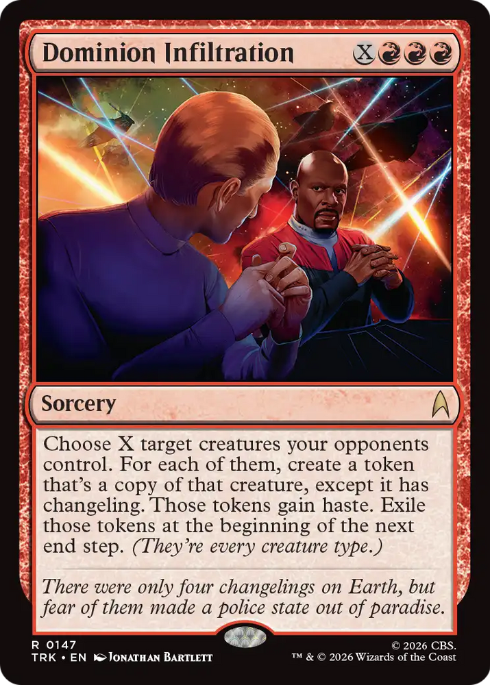 Dominion Infiltration [Star Trek] Magic: The Gathering