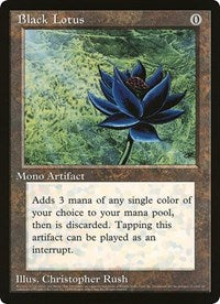 Black Lotus (Oversized) [Oversize Cards] Magic: The Gathering