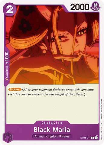 Black Maria [Starter Deck: Animal Kingdom Pirates] Bandai
