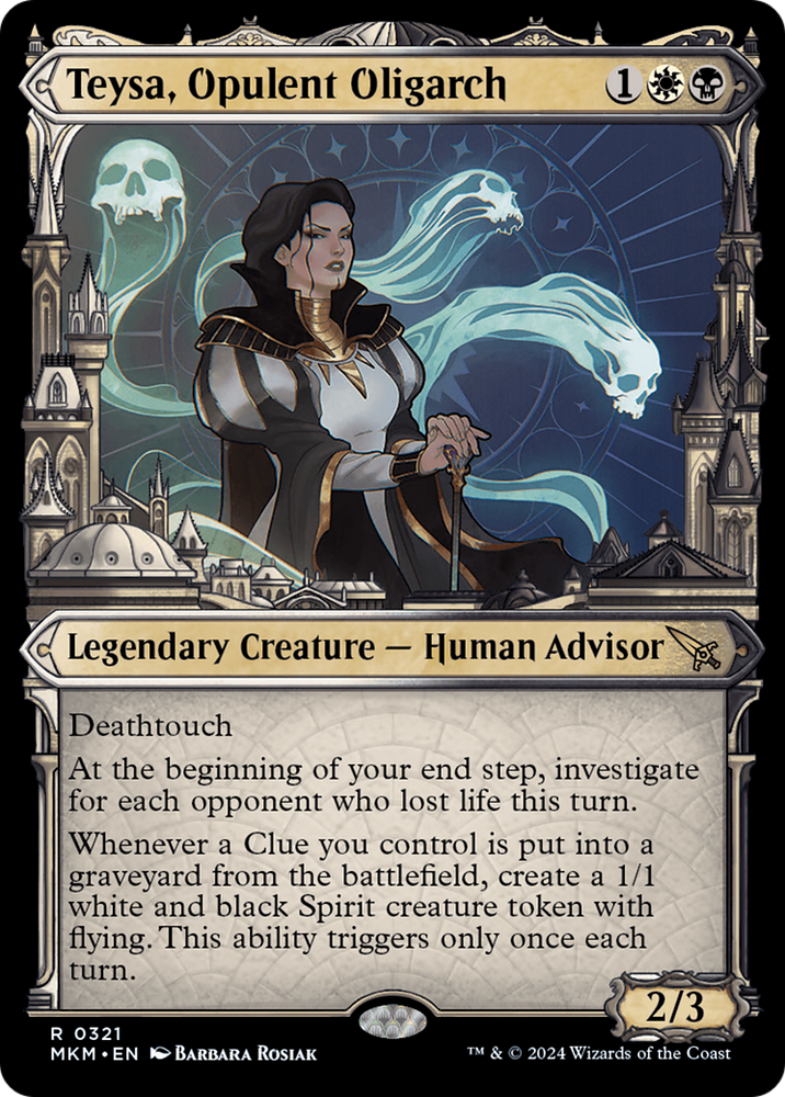 Teysa, Opulent Oligarch (Showcase) (0321) [Murders at Karlov Manor] Magic: The Gathering
