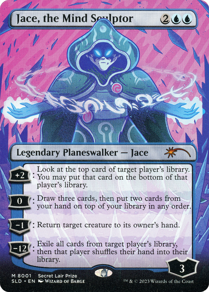 Jace, the Mind Sculptor (Borderless) [Secret Lair Drop Promos] Magic: The Gathering