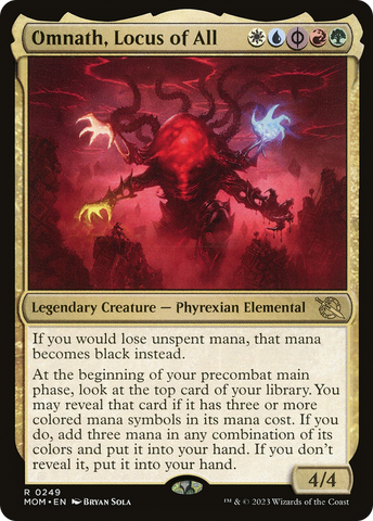 Omnath, Locus of All [March of the Machine] Magic: The Gathering