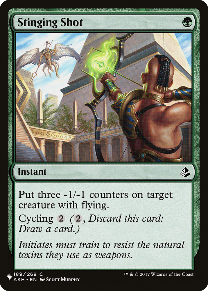 Stinging Shot [The List] Magic: The Gathering
