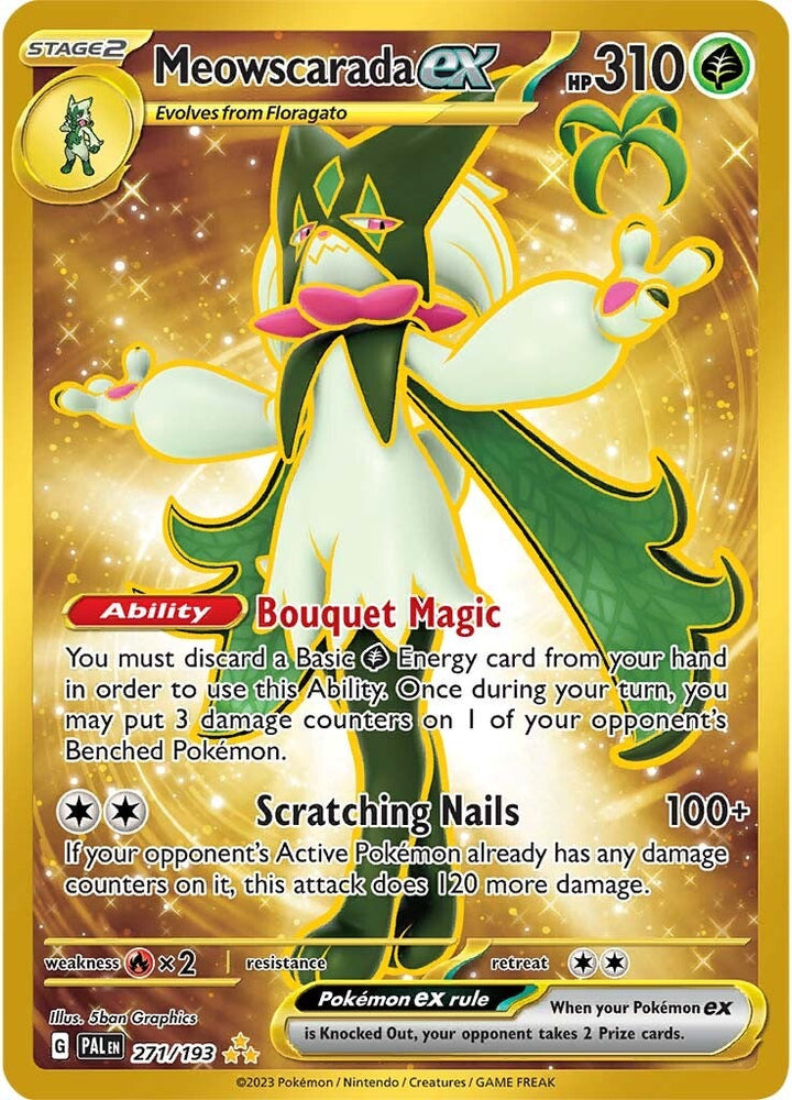 Meowscarada ex (271/193) [Scarlet & Violet: Paldea Evolved] Pokémon