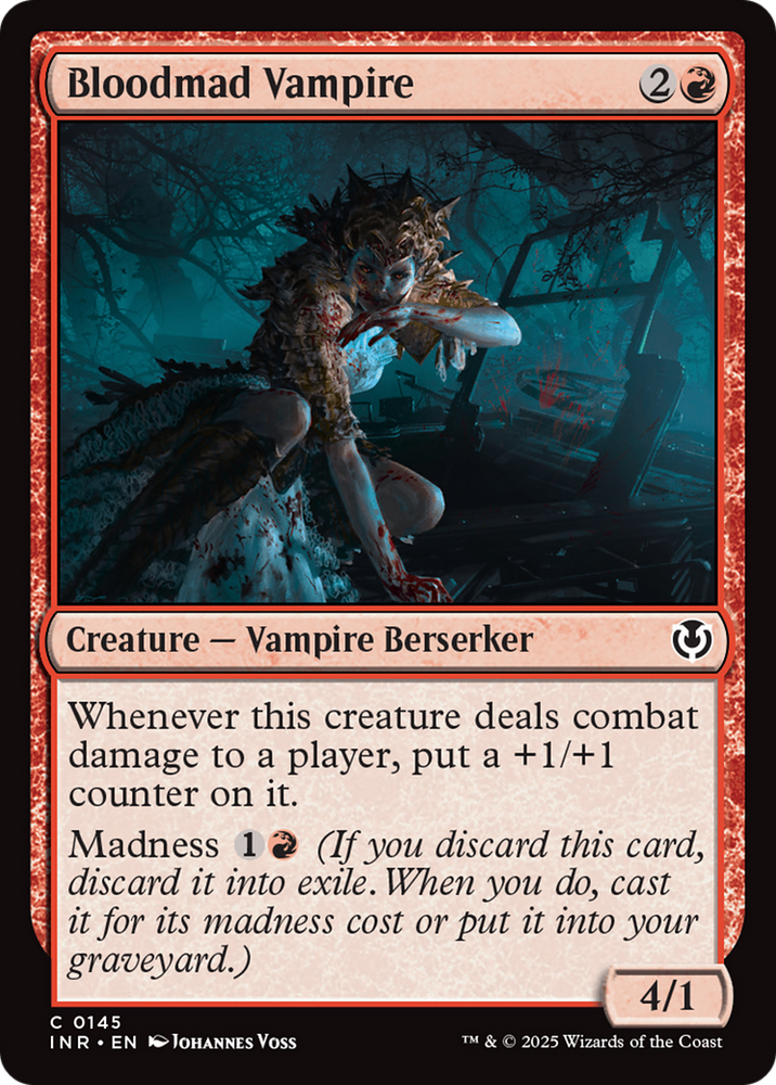 Bloodmad Vampire [Innistrad Remastered] Magic: The Gathering