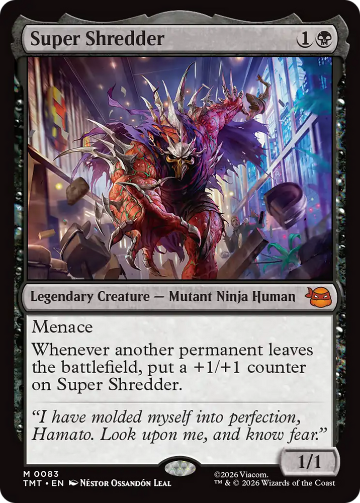 Super Shredder [Teenage Mutant Ninja Turtles] Magic: The Gathering