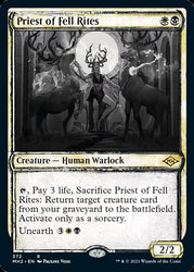 Priest of Fell Rites (Sketch) [Modern Horizons 2] Magic: The Gathering