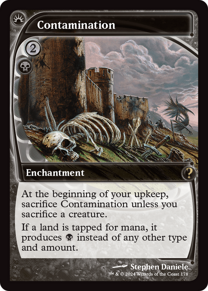 Contamination (Future Sight) [Mystery Booster 2] Magic: The Gathering