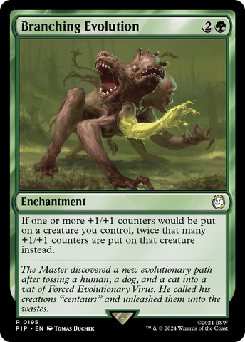 Branching Evolution [Fallout] Magic: The Gathering