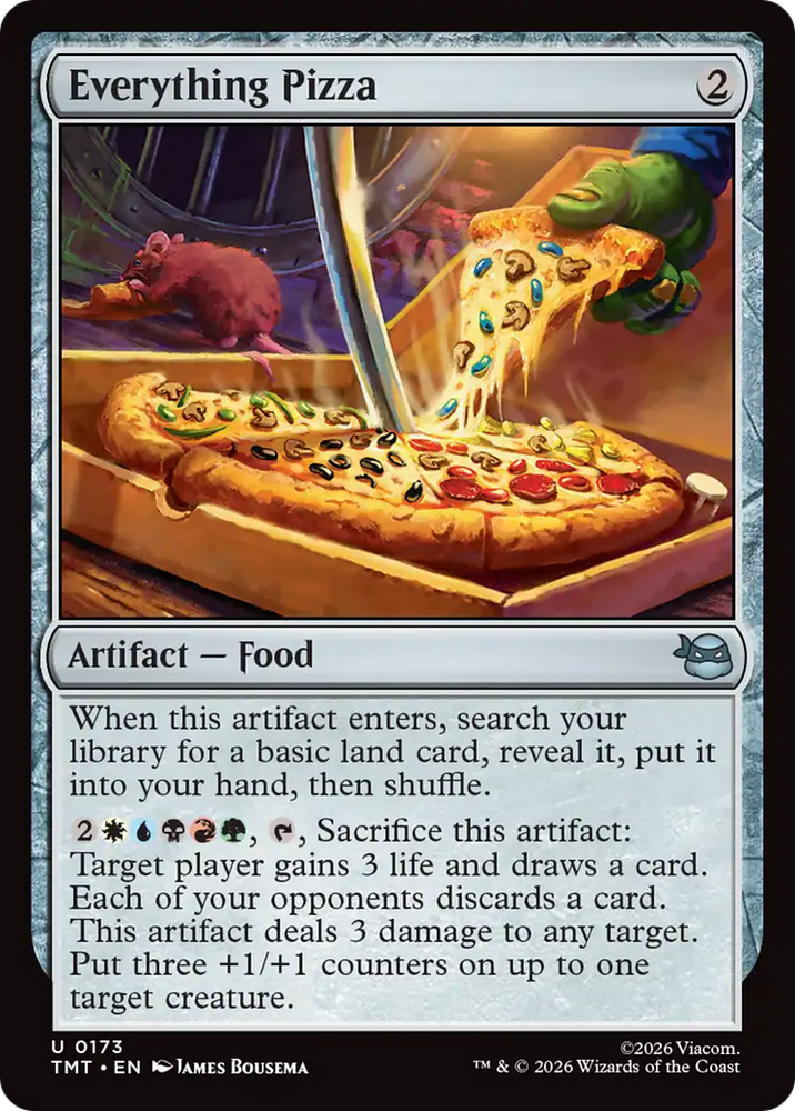 Everything Pizza [Teenage Mutant Ninja Turtles] Magic: The Gathering