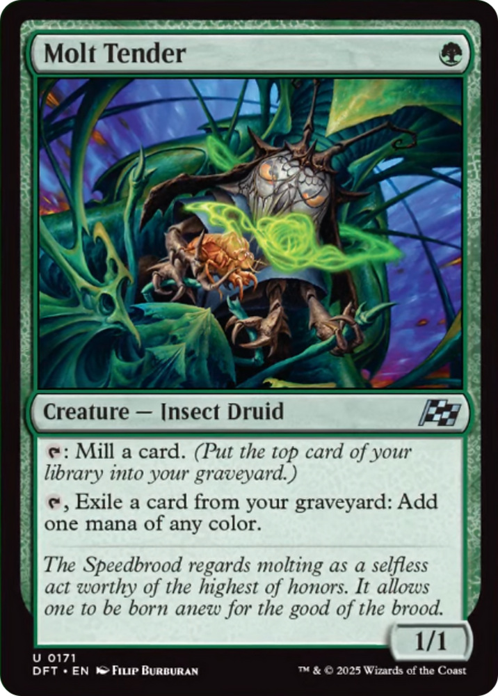 Molt Tender [Aetherdrift] Magic: The Gathering