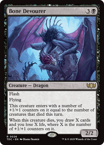 Bone Devourer [Tarkir: Dragonstorm Commander] Magic: The Gathering