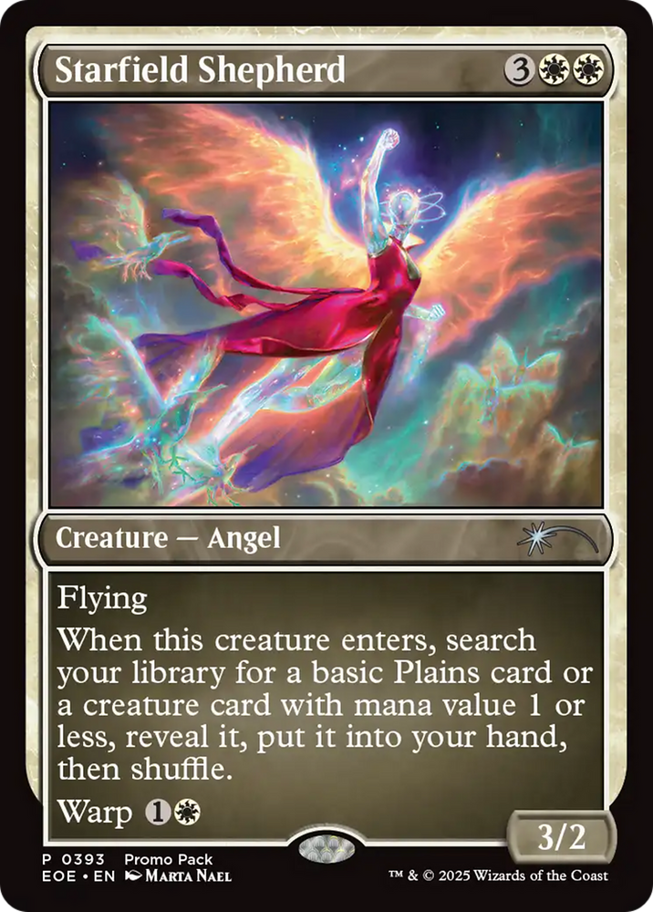 Starfield Shepherd (Promo Pack) [Edge of Eternities Promo Pack] Magic: The Gathering