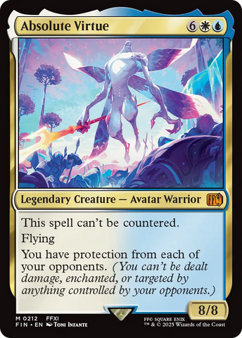 Absolute Virtue [FINAL FANTASY] Magic: The Gathering