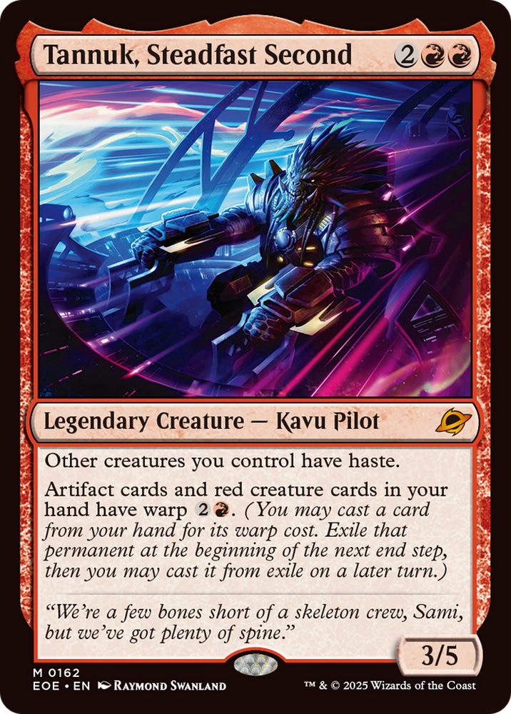 Tannuk, Steadfast Second [Edge of Eternities] Magic: The Gathering