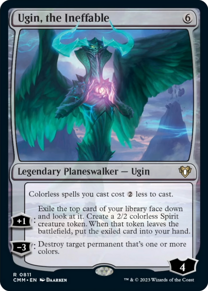 Ugin, the Ineffable [Commander Masters] Magic: The Gathering
