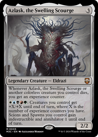 Azlask, the Swelling Scourge [Modern Horizons 3 Commander] Magic: The Gathering