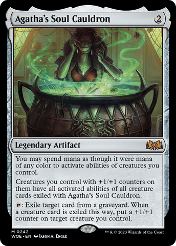 Agatha's Soul Cauldron [Wilds of Eldraine] Magic: The Gathering