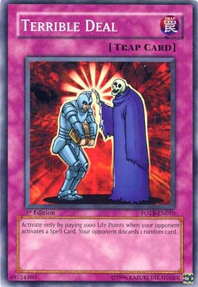 Terrible Deal [FOTB-EN050] Common Yu-Gi-Oh!