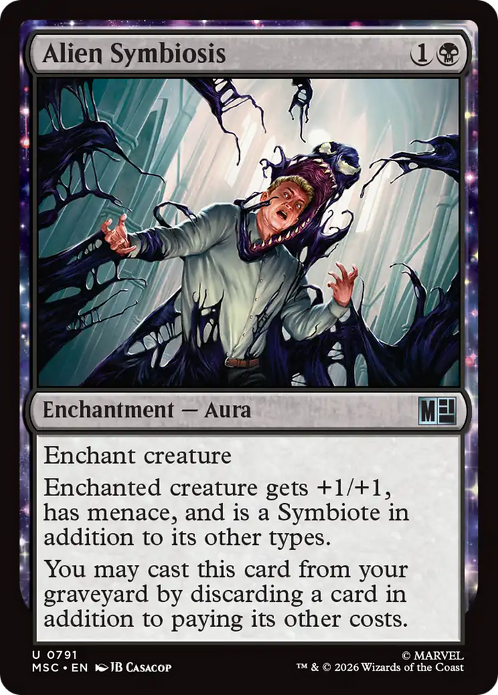 Alien Symbiosis [Marvel Super Heroes Commander] Magic: The Gathering