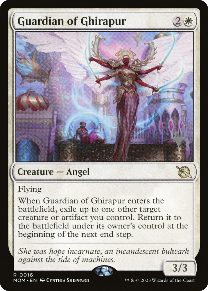 Guardian of Ghirapur (Promo Pack) [March of the Machine Promos] Magic: The Gathering