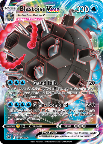 Blastoise VMAX (SWSH103) [Sword & Shield: Black Star Promos] Pokémon