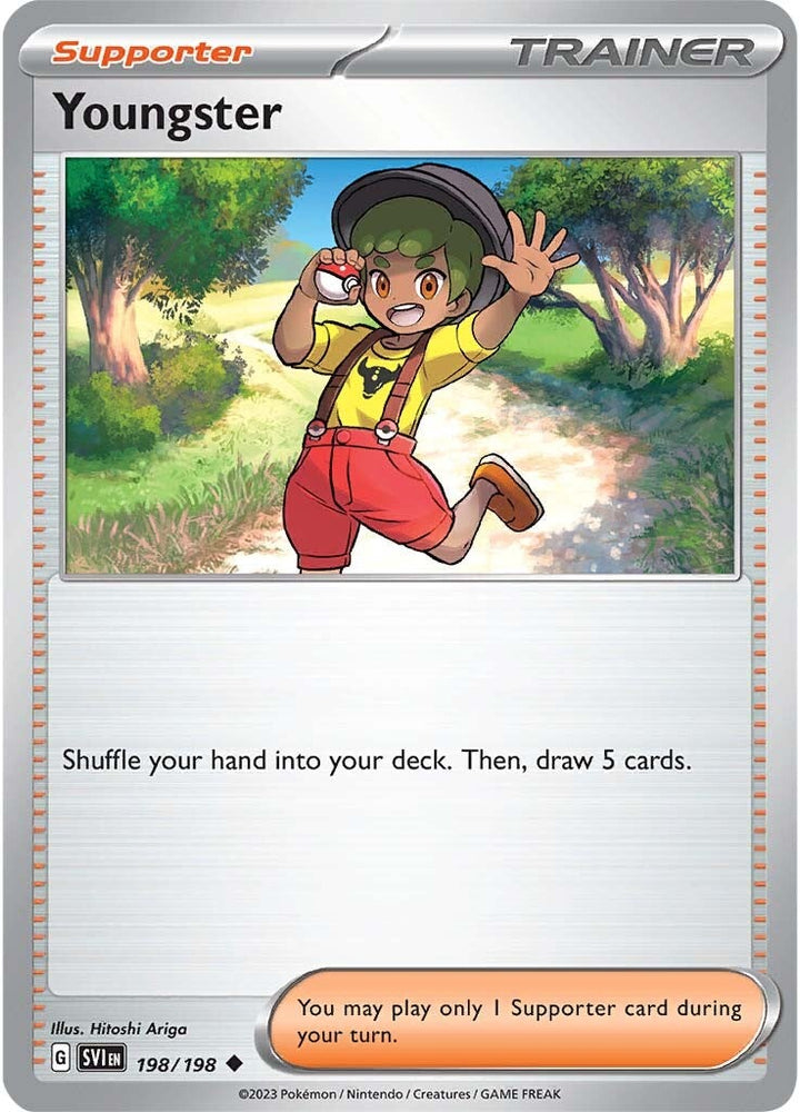 Youngster (198/198) [Scarlet & Violet: Base Set] Pokémon