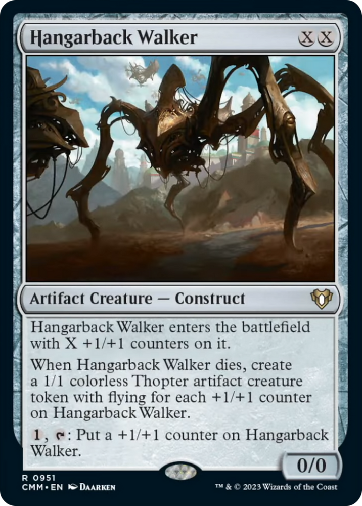 Hangarback Walker [Commander Masters] Magic: The Gathering