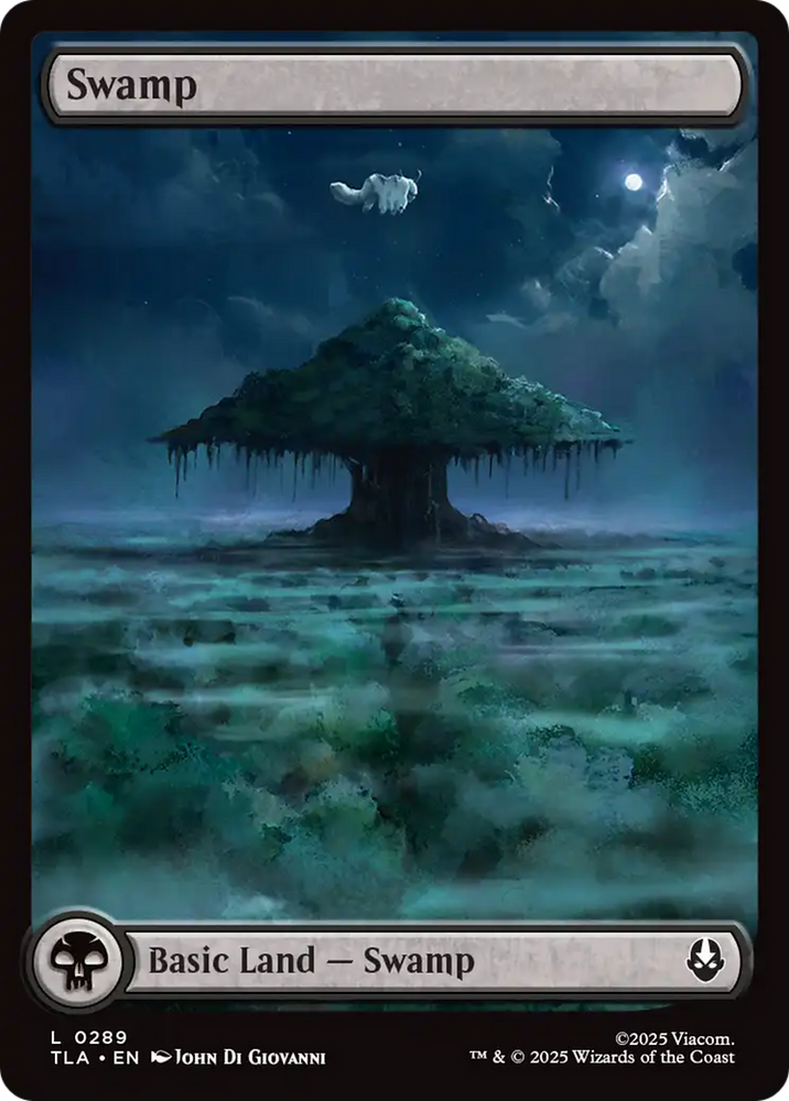 Swamp (0289) [Avatar: The Last Airbender] Magic: The Gathering