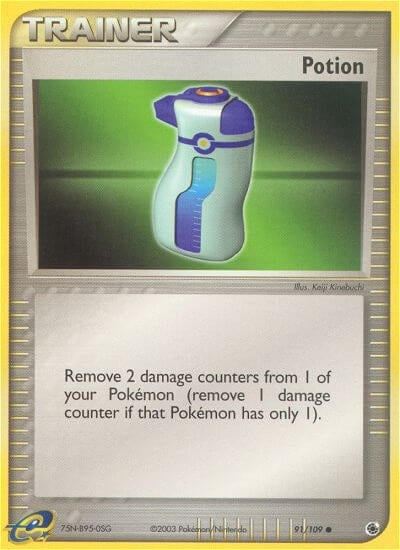 Potion (91/109) [EX: Ruby & Sapphire] Pokémon