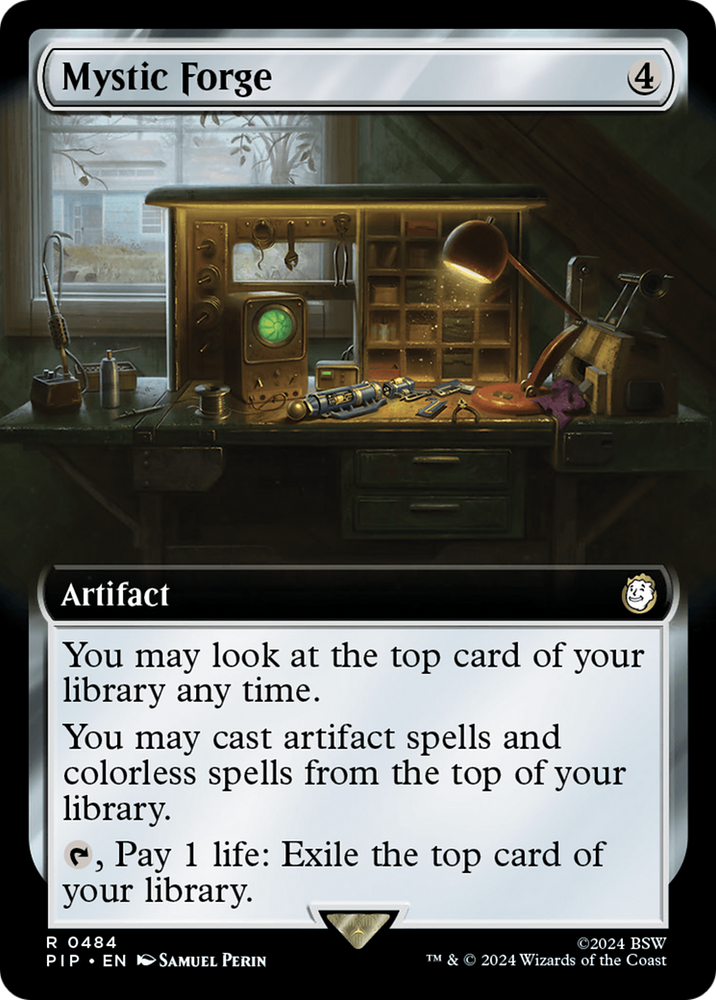 Mystic Forge (Extended Art) [Fallout] Magic: The Gathering
