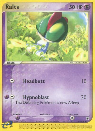 Ralts (67/109) [EX: Ruby & Sapphire] Pokémon