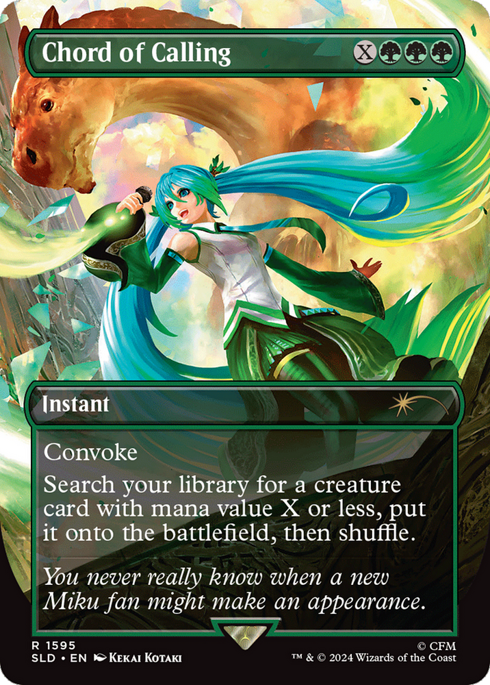 Chord of Calling (Rainbow Foil) [Secret Lair Drop Series] Magic: The Gathering