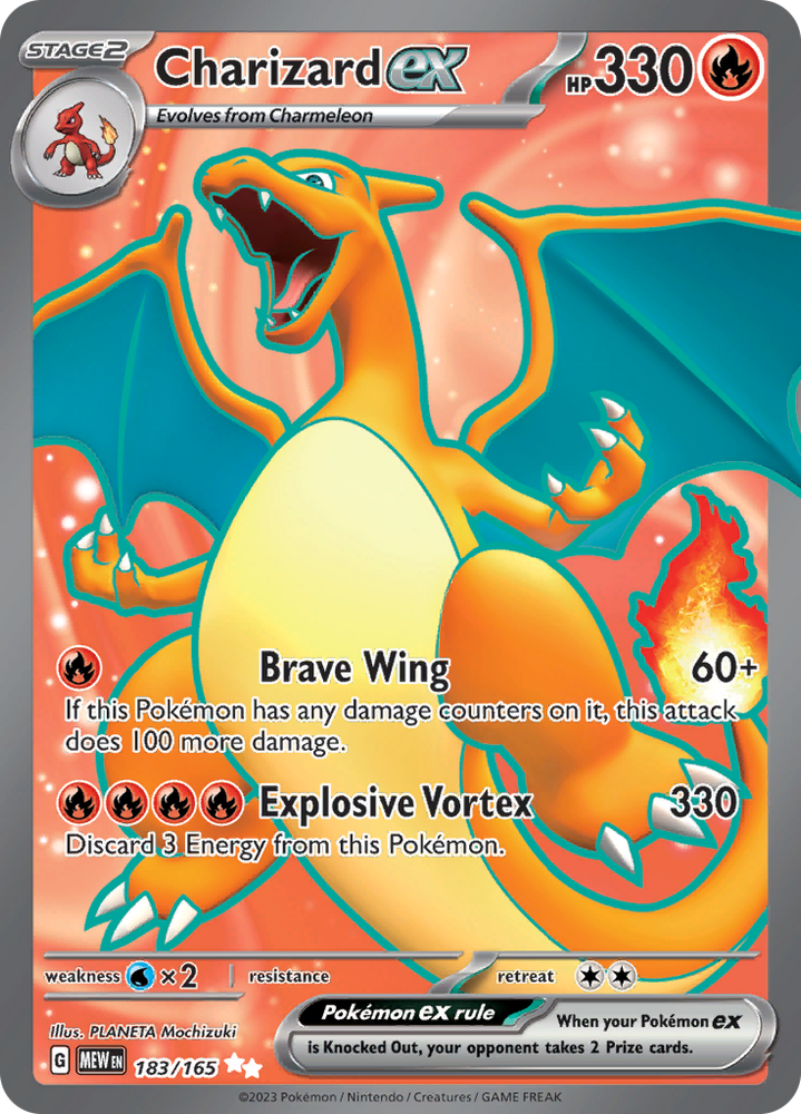 Charizard ex (183/165) [Scarlet & Violet 151] Pokémon