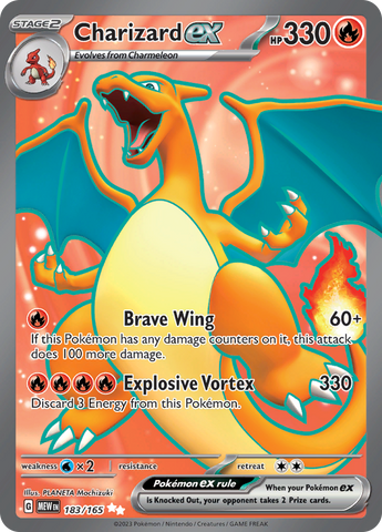 Charizard ex (183/165) [Scarlet & Violet 151] Pokémon