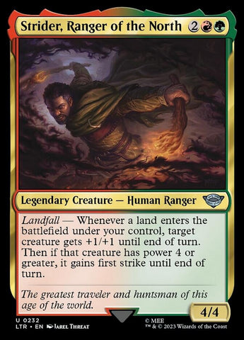 Strider, Ranger of the North [The Lord of the Rings: Tales of Middle-Earth] Magic: The Gathering
