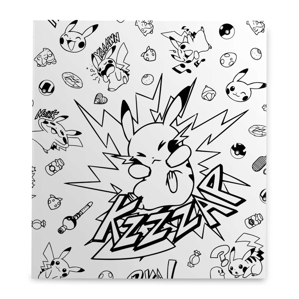 D-Ring Binder - Pikachu (Comic-Style) Pokémon