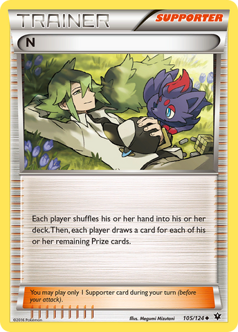 N (105/124) [XY: Fates Collide] Pokémon