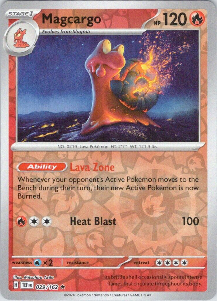Magcargo (029/162) [Scarlet & Violet: Temporal Forces] Pokémon